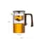 Magnetic Tea Separation Glass Teapot With One Click Water Control And Wooden Handle 10