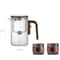 Magnetic Tea Separation Glass Teapot With One Click Water Control And Wooden Handle 17