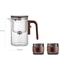 Magnetic Tea Separation Glass Teapot With One Click Water Control And Wooden Handle 17