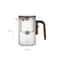 Magnetic Tea Separation Glass Teapot With One Click Water Control And Wooden Handle 7