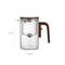 Magnetic Tea Separation Glass Teapot With One Click Water Control And Wooden Handle 7