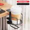2 In 1 Desk Cup Holder With 360 Rotating Headphone Hook Anti Spill Clamp Stand 7
