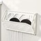 Foldable WallMounted Shoe Rack Hidden Storage Organizer For Space Saving Homes 1