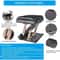 Adjustable Footrest With Massage Beads And Removable Soft Pad For Car Home And Office 4