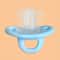 Ergonomic Soft Silicone ThumbNipple Pacifier For Newborns And Infants 2