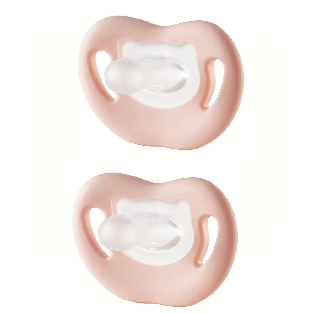 Ergonomic Soft Silicone ThumbNipple Pacifier For Newborns And Infants 6