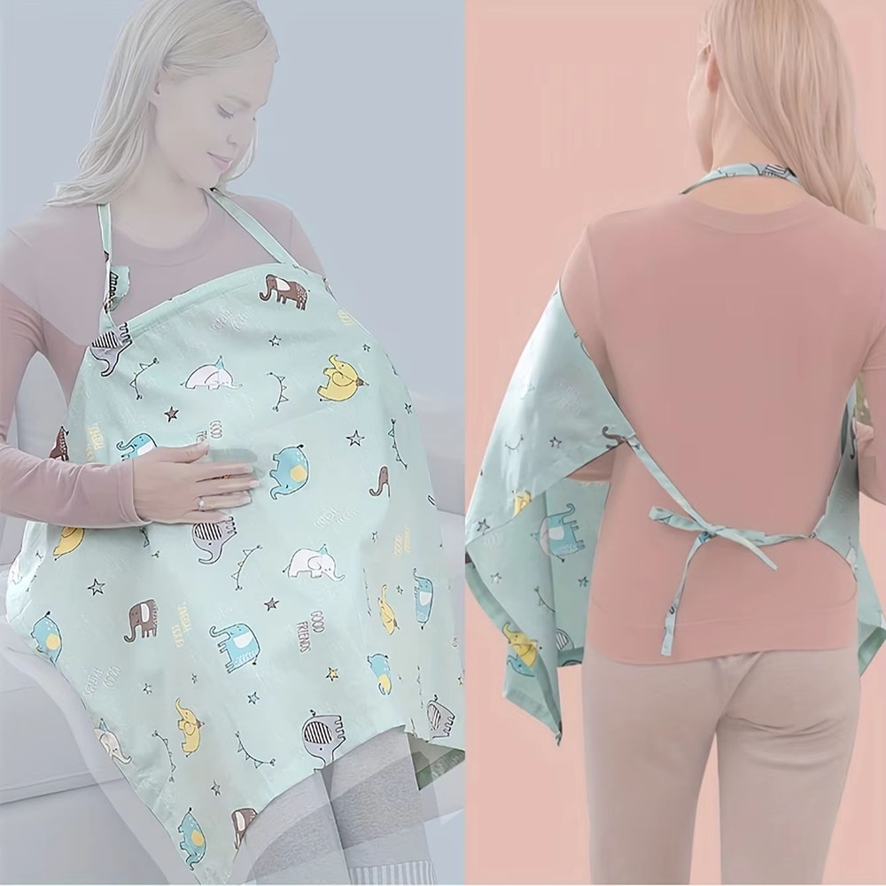 Versatile Lightweight Breathable Maternity Nursing Cover Scarf For Breastfeeding Baby Gear 1