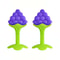 Soft Silicone Strawberry GrapeShape Baby Teether Ring 11