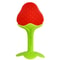 Soft Silicone Strawberry GrapeShape Baby Teether Ring 8