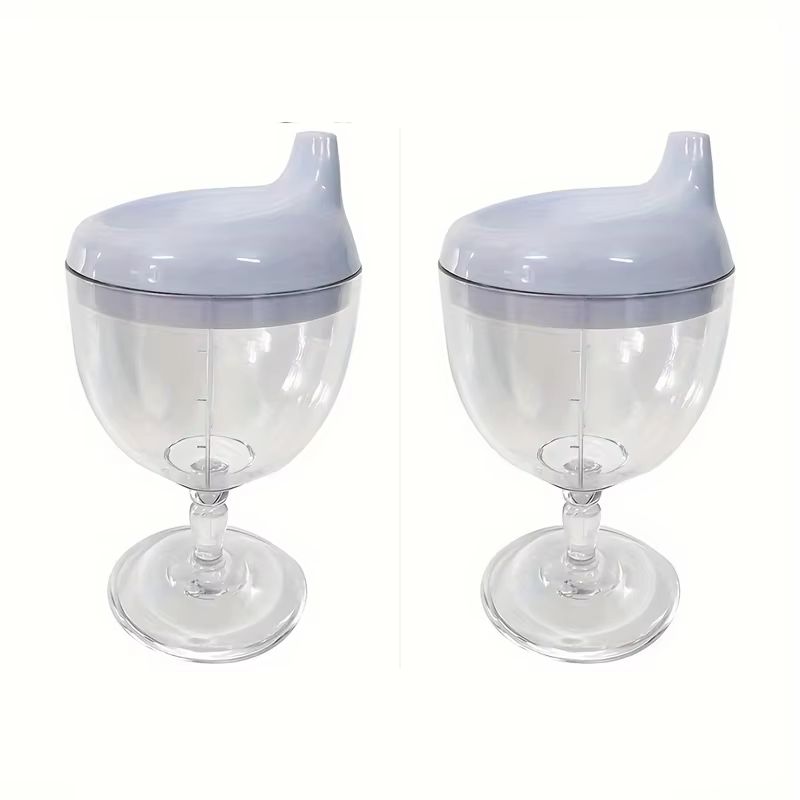 Fun Kids Party Sippy Cup Goblet For Juice Milk Water 8