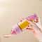 90m3oz Portable Colorful Silicone Baby Feeder Bottle With Soft Spoon Suction Cup Dust Cap 1