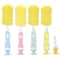 2in1 Soft Touch Sponge Baby Bottle Brush With Nipple Brush Suction Cup 1