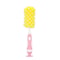 2in1 Soft Touch Sponge Baby Bottle Brush With Nipple Brush Suction Cup 9