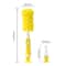 2in1 Soft Touch Sponge Baby Bottle Brush With Nipple Brush Suction Cup 5