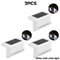 Waterproof Outdoor Solar Deck Step Lights LED Set For Yard Patio Fence Railing Walkway 110 PCS 13