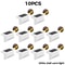 Waterproof Outdoor Solar Deck Step Lights LED Set For Yard Patio Fence Railing Walkway 110 PCS 20