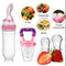4Piece Baby Feeding Set With Suction Base Bottle Cereal Fruit Feeders And Mesh Bags 6
