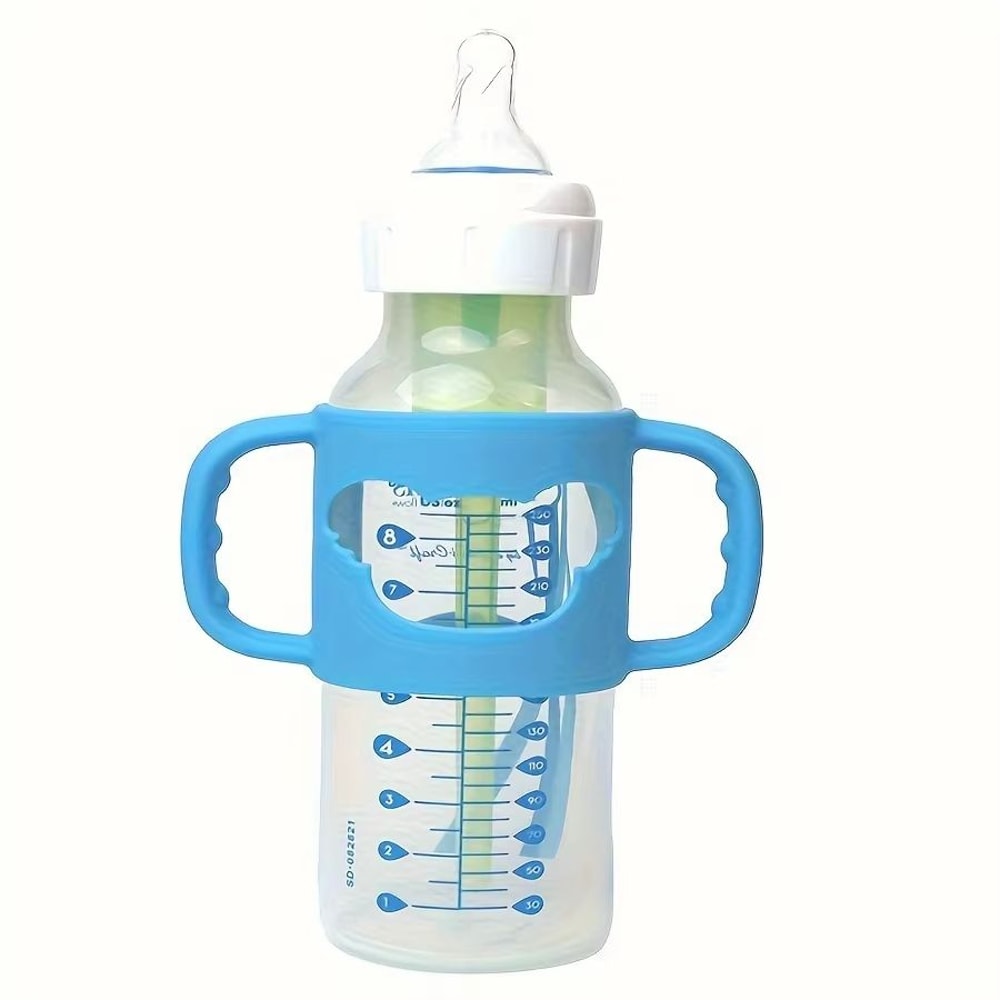 Silicone Baby Bottle Handle Sleeves For Standard WideNeck Bottles 12 Pack 2