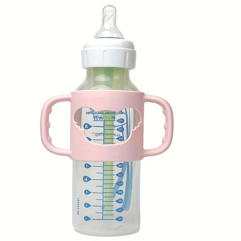 Silicone Baby Bottle Handle Sleeves For Standard WideNeck Bottles 12 Pack 4