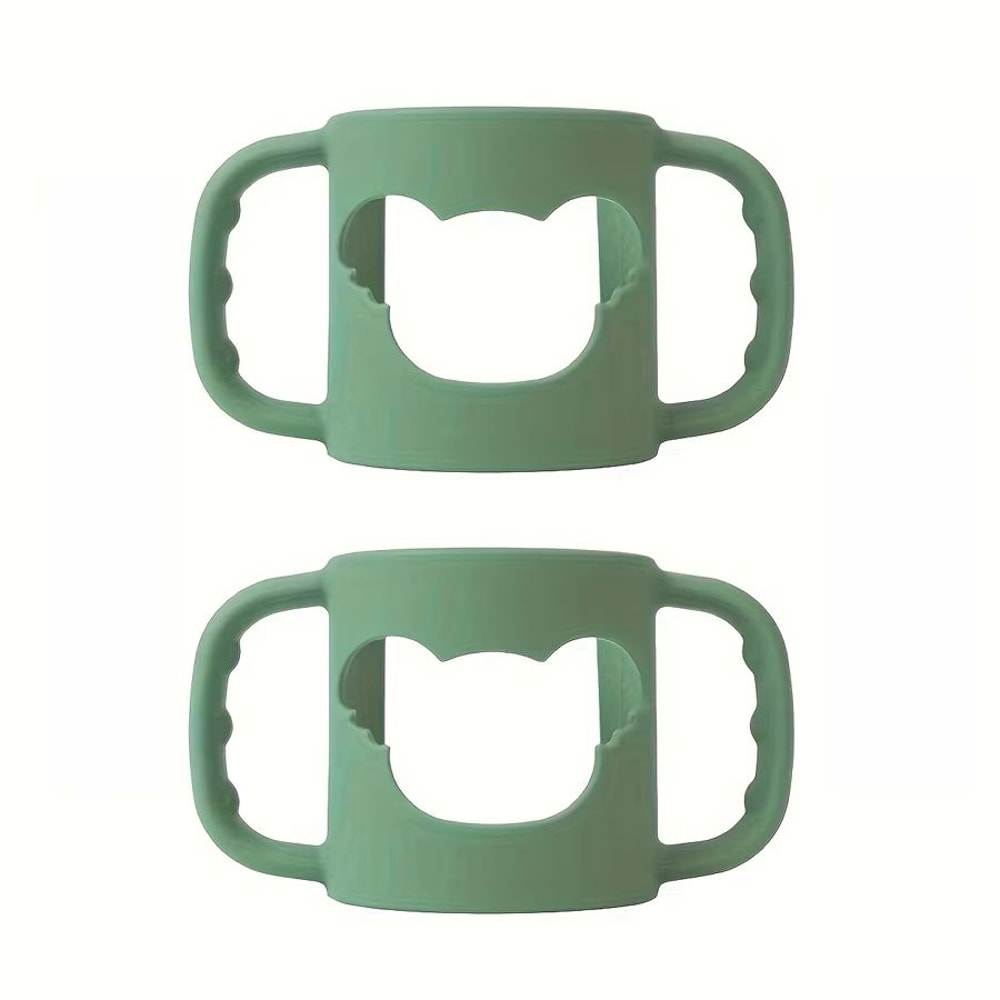 Silicone Baby Bottle Handle Sleeves For Standard WideNeck Bottles 12 Pack 17