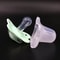 4Color Silicone Baby Pacifier With Thumb Round Nipple And Protective Cover 5