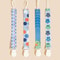 Universal Baby Pacifier Clips Soother Chain Holders With Secure Plastic Clasps 14 PCS 1