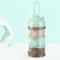 Large Capacity Baby Milk Powder Dispenser With Strap Stackable Portable Formula Storage Box 6