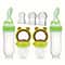 7Piece Baby Feeding Set With Soft Silicone Bottles And Fruit Feeder Pacifiers 7