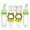 7Piece Baby Feeding Set With Soft Silicone Bottles And Fruit Feeder Pacifiers 7
