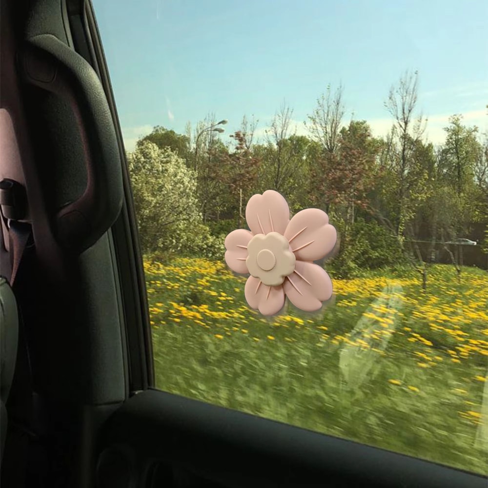 Silicone Suction Cup Spinner Toy For Babies Travel Highchair Table Window Sensory Play 2