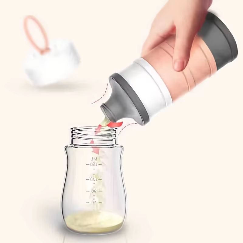 Portable 4Layer Baby Milk Powder Container And Formula Dispenser With Large Capacity Stackable Stor 1