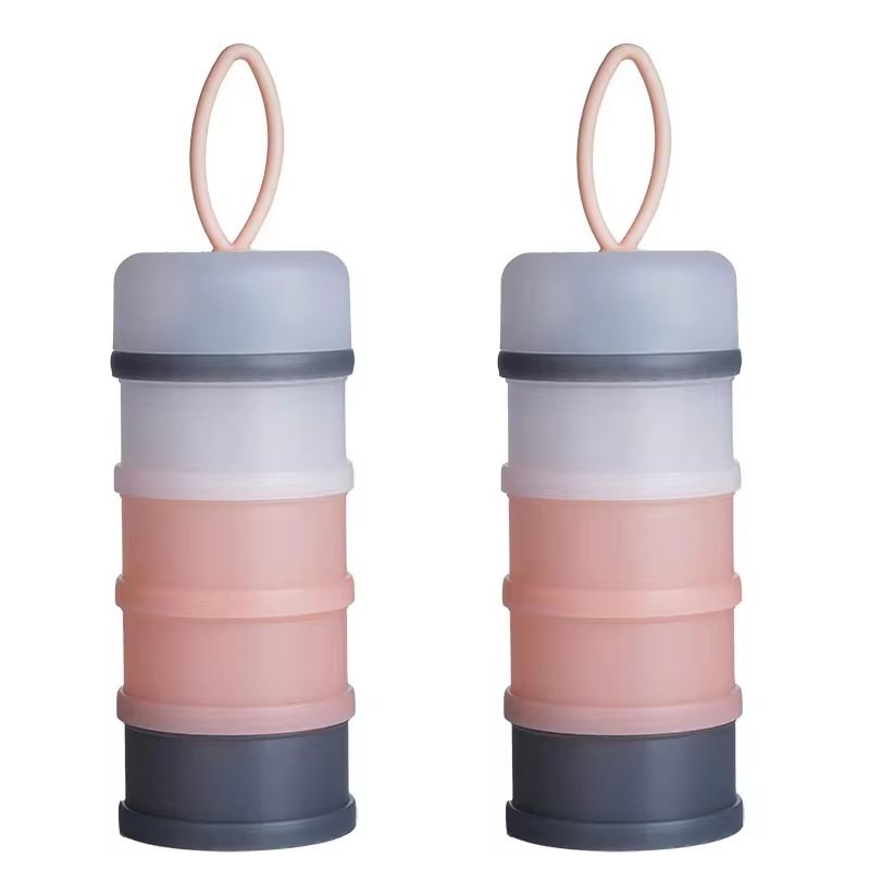 Portable 4Layer Baby Milk Powder Container And Formula Dispenser With Large Capacity Stackable Stor 7