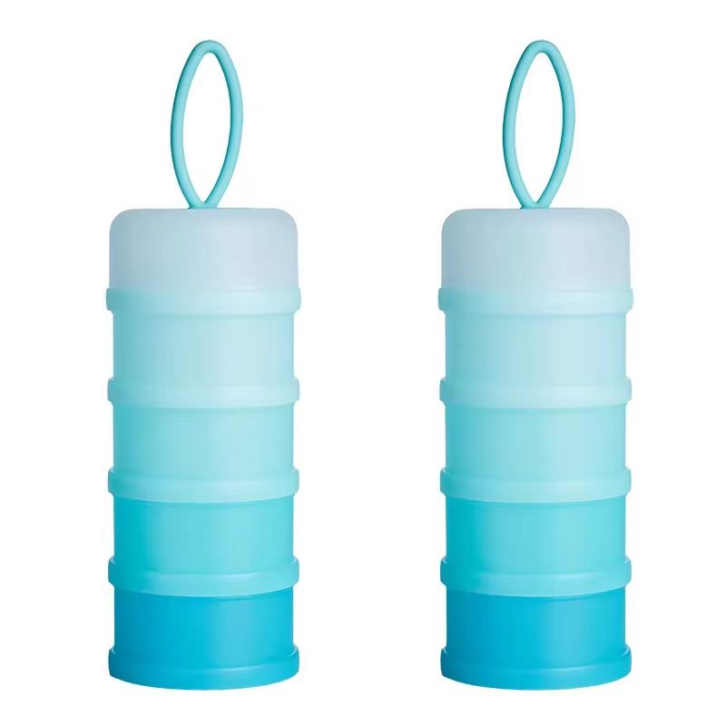 Portable 4Layer Baby Milk Powder Container And Formula Dispenser With Large Capacity Stackable Stor 8