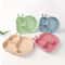 Silicone Baby Food Plates With Suction Cups 3Grid Cartoon Dinner Tableware For Toddlers 2