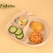 Silicone Baby Food Plates With Suction Cups 3Grid Cartoon Dinner Tableware For Toddlers 4