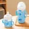 WideNeck Silicone Baby Bottle Sleeve With Handle 4oz120ml Feeding Bottle Protector 2