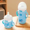 WideNeck Silicone Baby Bottle Sleeve With Handle 4oz120ml Feeding Bottle Protector 2