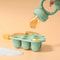 2Pack Silicone Baby Fruit Feeder With Freezer Mold And Teething Feeding Set 2