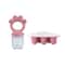 2Pack Silicone Baby Fruit Feeder With Freezer Mold And Teething Feeding Set 6