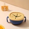 3in1 Silicone Baby Snack Bowl With Suction Cup Straw Cover Portable Handle Cup 5