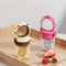 Silicone Baby Fruit Vegetable Feeder With Mesh Cartoon Lion Design Safe SelfFeeding Teething Aid 1