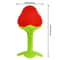 Silicone Baby Fruit Teether 5Pack StrawberryStyle Soothing Teething Toy Set 5