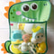 Quick Dry Cartoon Bathroom Storage Bag With Suction Cup For Bath Toys 0