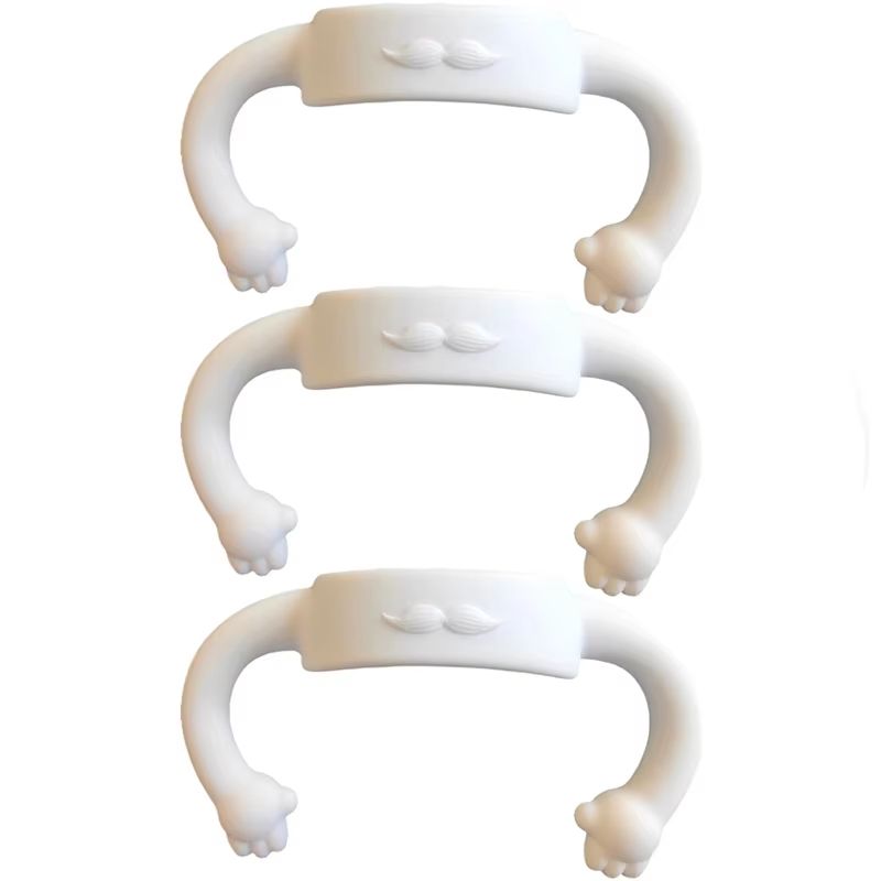 Universal Silicone Baby Bottle Handle Grip For Easy Feeding 10
