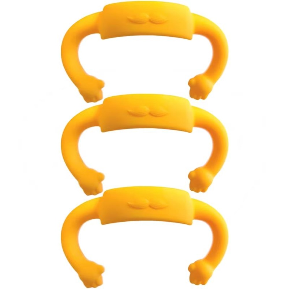 Universal Silicone Baby Bottle Handle Grip For Easy Feeding 11