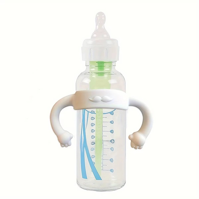 Universal Silicone Baby Bottle Handle Grip For Easy Feeding 13