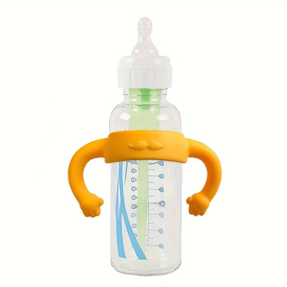 Universal Silicone Baby Bottle Handle Grip For Easy Feeding 14