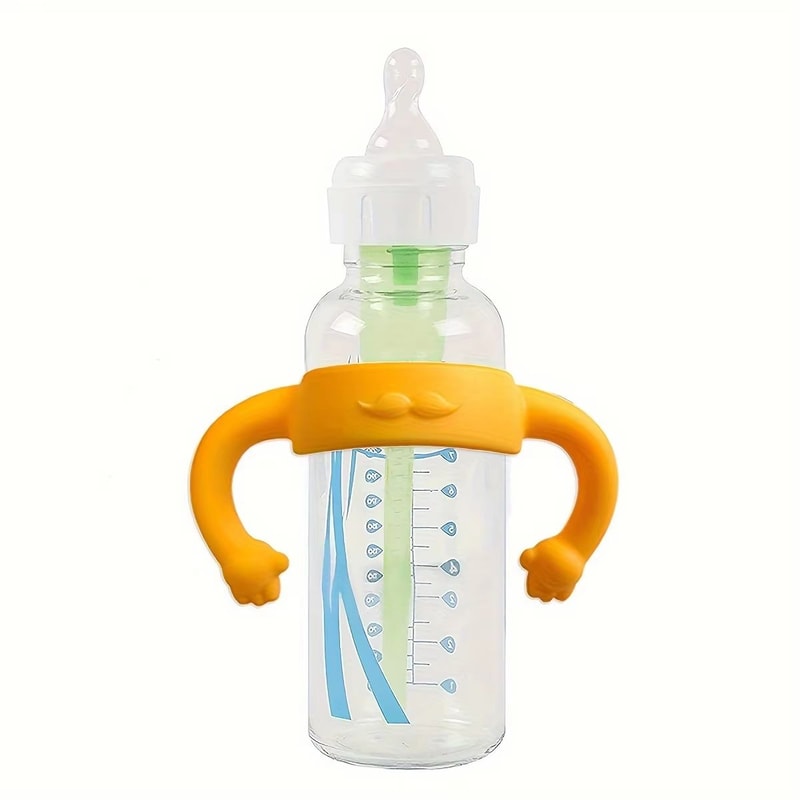 Universal Silicone Baby Bottle Handle Grip For Easy Feeding 14