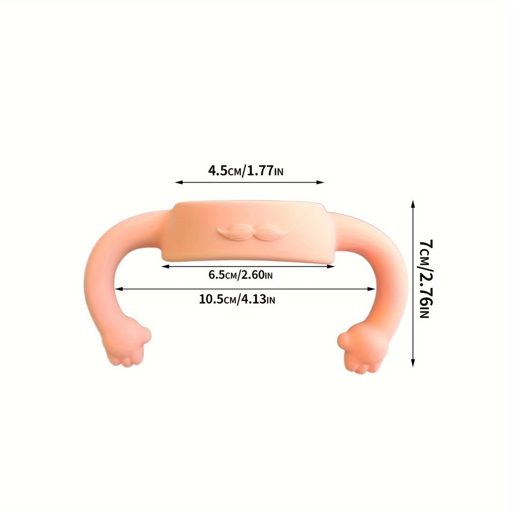 Universal Silicone Baby Bottle Handle Grip For Easy Feeding 5