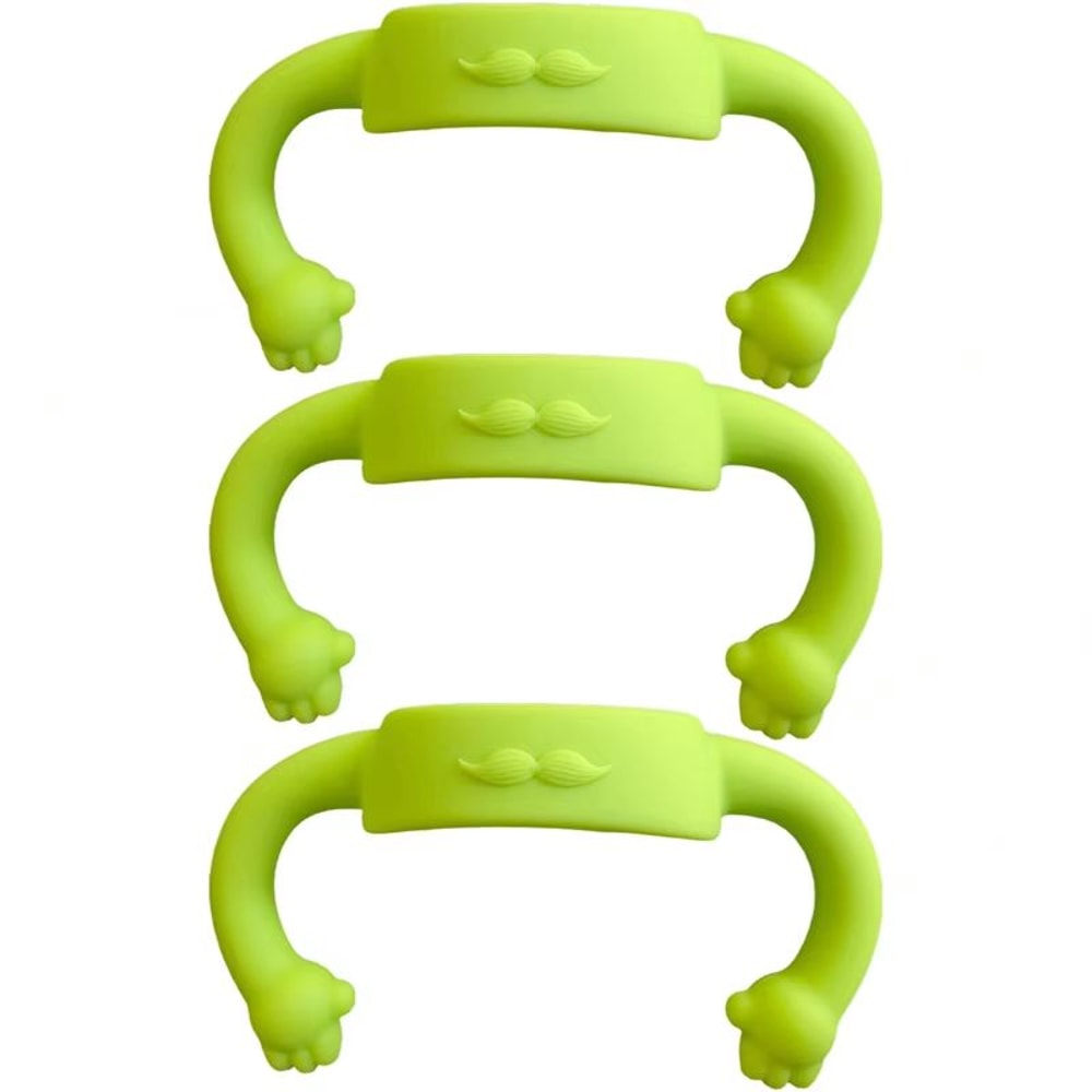 Universal Silicone Baby Bottle Handle Grip For Easy Feeding 6